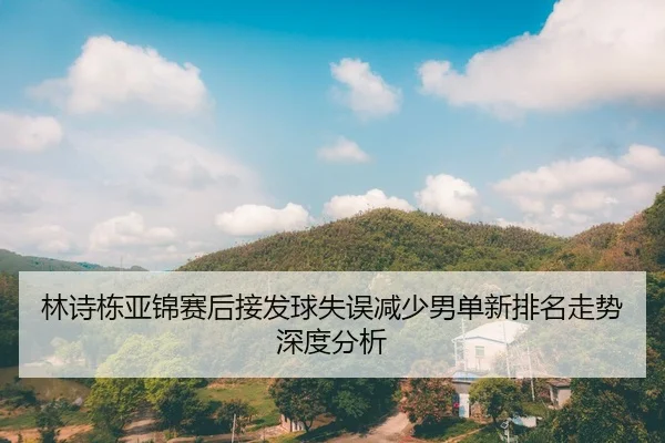 林诗栋亚锦赛后接发球失误减少男单新排名走势深度分析